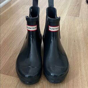 Hunter Black Rain Boots